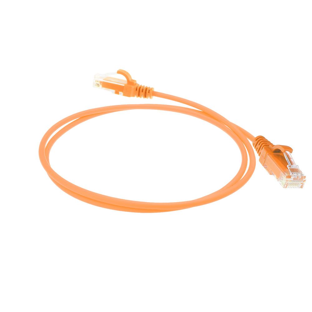 ACT CAT6 U-UTP Patch Cable 1m Orange