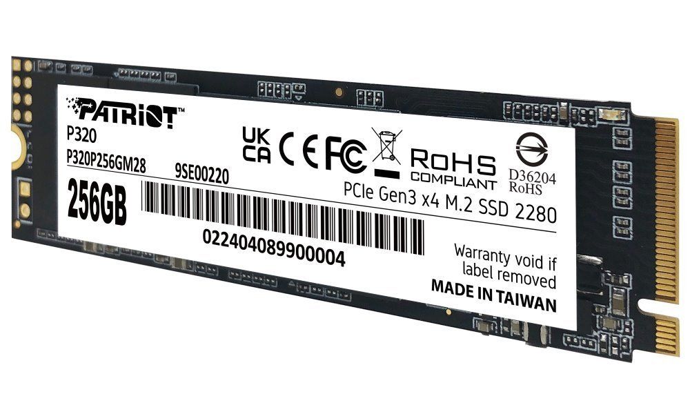 Patriot 256GB M.2 2280 NVMe P320