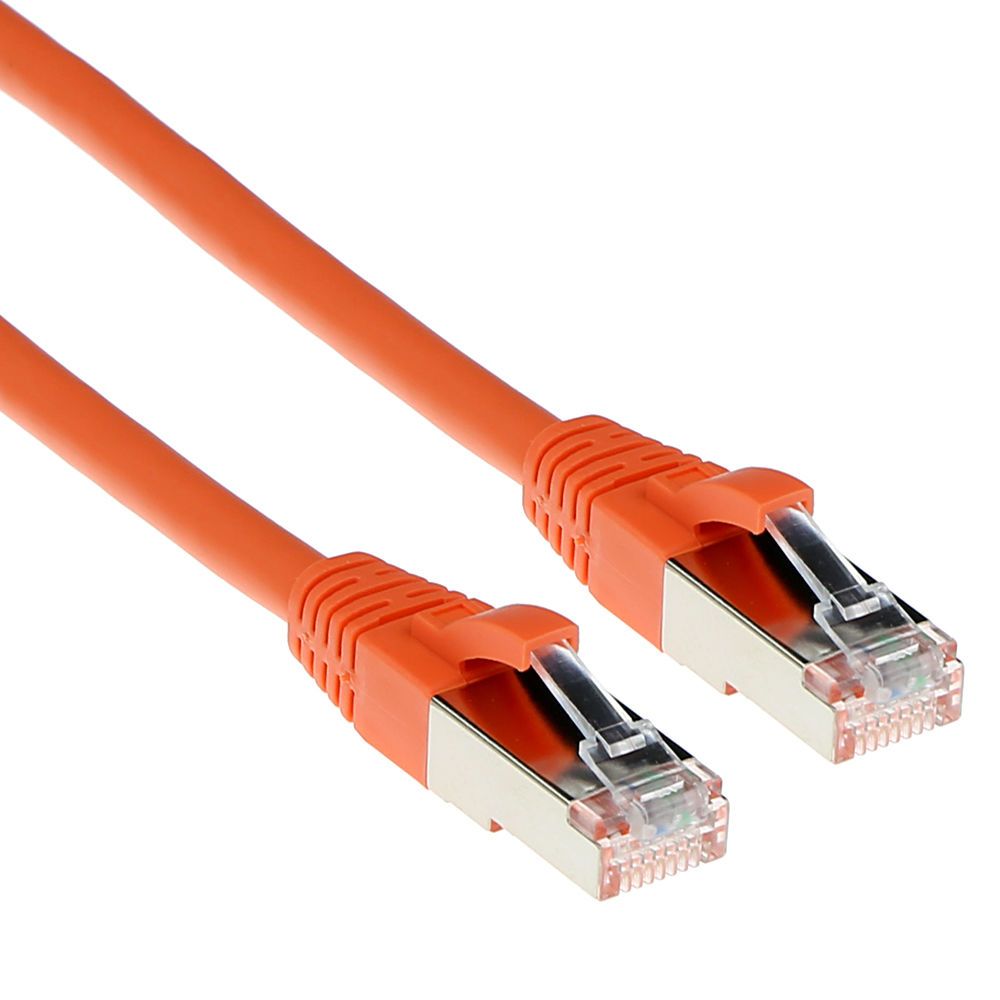 ACT CAT6A S-FTP Patch Cable 5m Orange