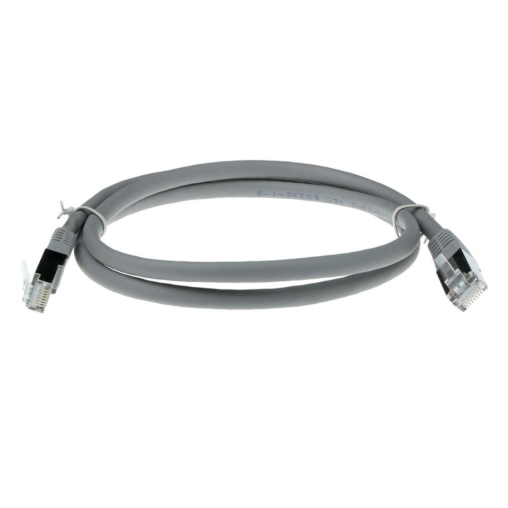 ACT CAT6A S-FTP Patch Cable 3m Grey