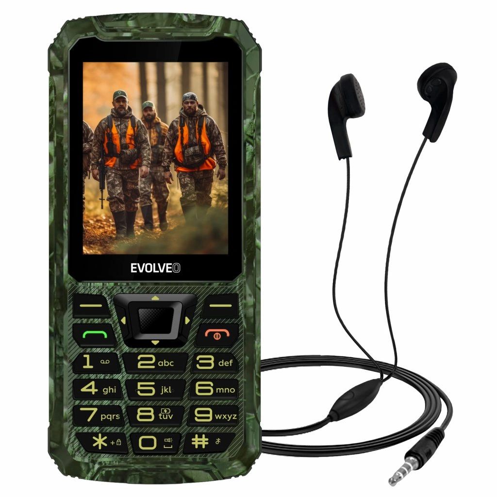 Evolveo StrongPhone Z6 DualSIM Camoflague