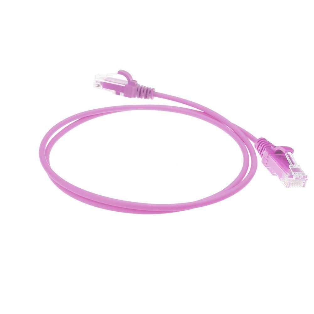 ACT CAT6A U-UTP Patch Cable 1,5m Pink