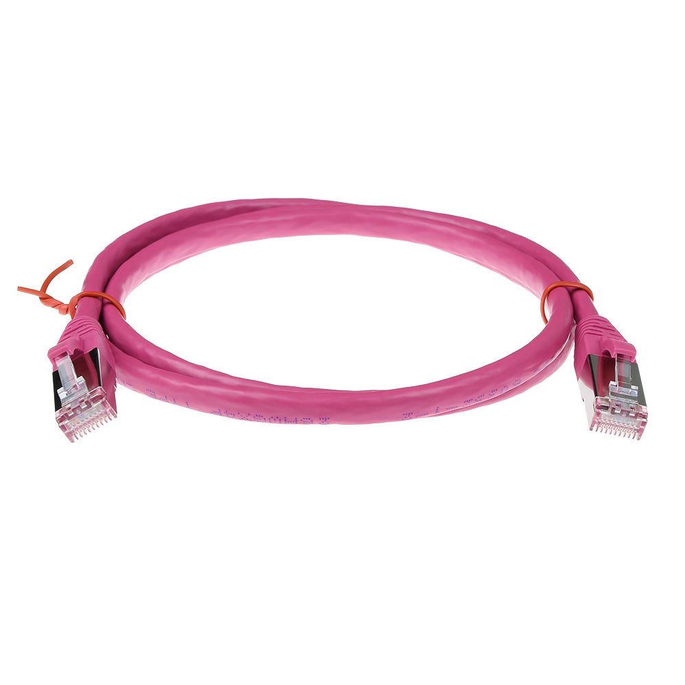 ACT CAT6A S-FTP Patch Cable 20m Pink