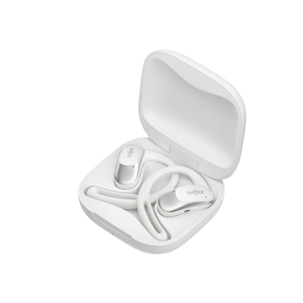 Shokz OpenFit Bluetooth True Wireless Open-Ear Sport Headset White