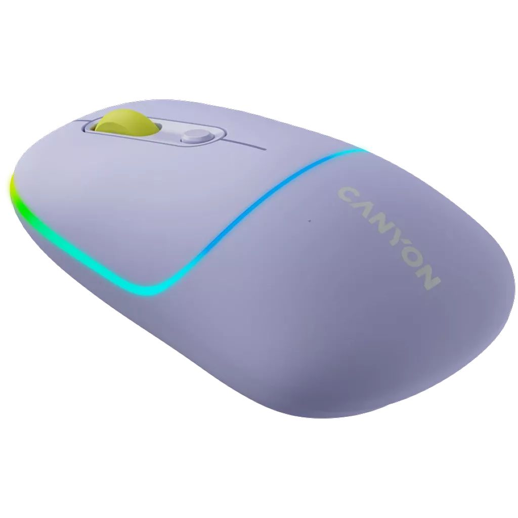 Canyon CNS-CMSW22ML Wireless Bluetooth Mouse Lavender