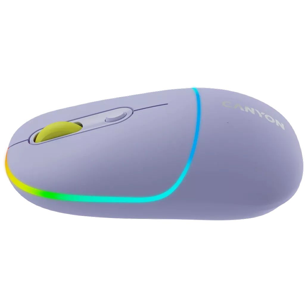 Canyon CNS-CMSW22ML Wireless Bluetooth Mouse Lavender