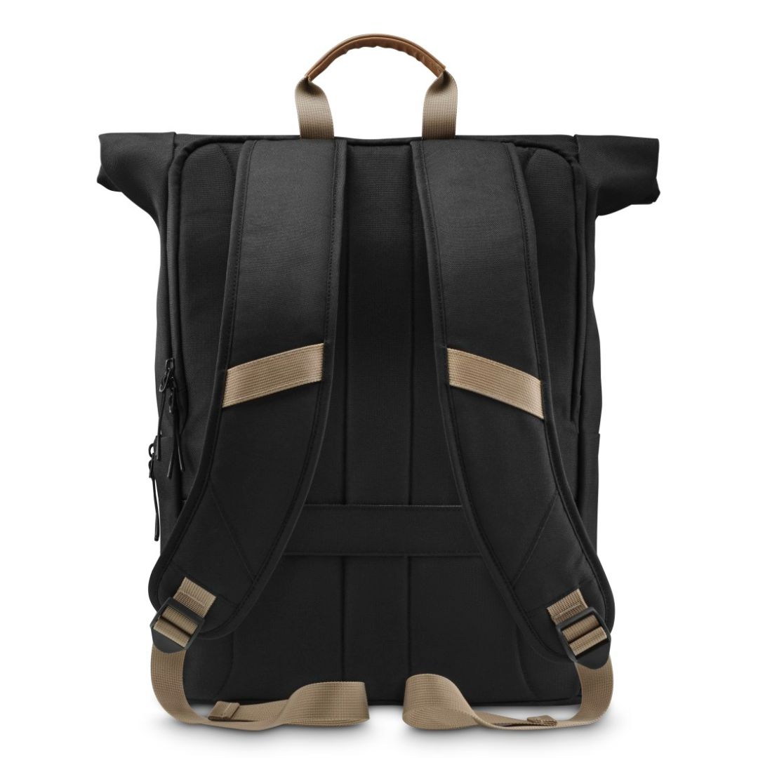 Hama Silvan Laptop Backpack Roll Top Sustainable 16,2" Black