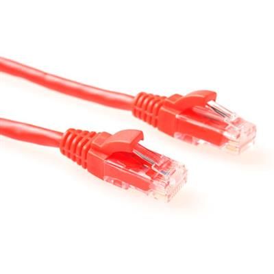 ACT CAT6 U-UTP Patch Cable 0,5m Red