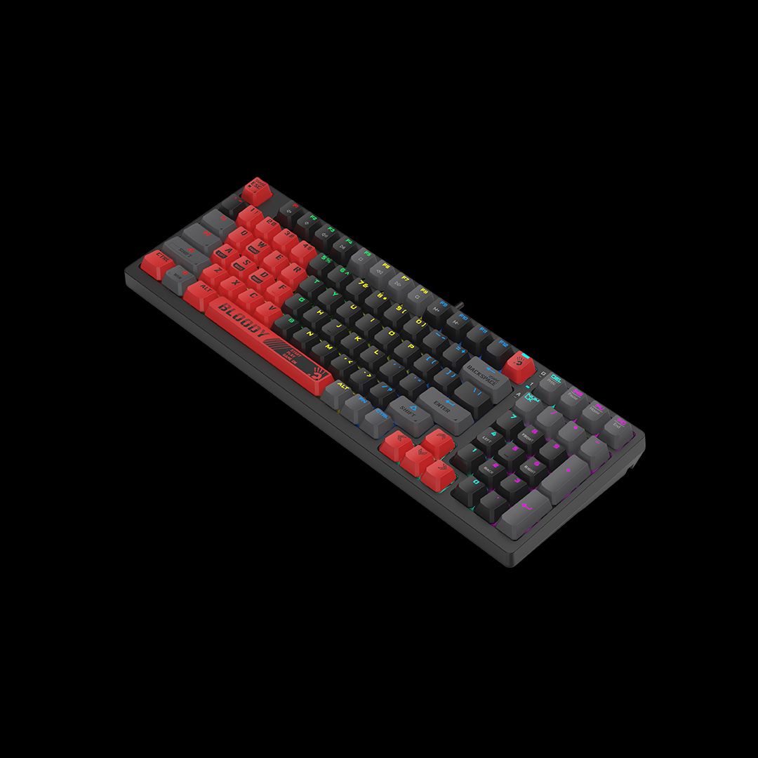 A4-Tech Bloody S98 Sports RGB Mechanical Keyboard Red US