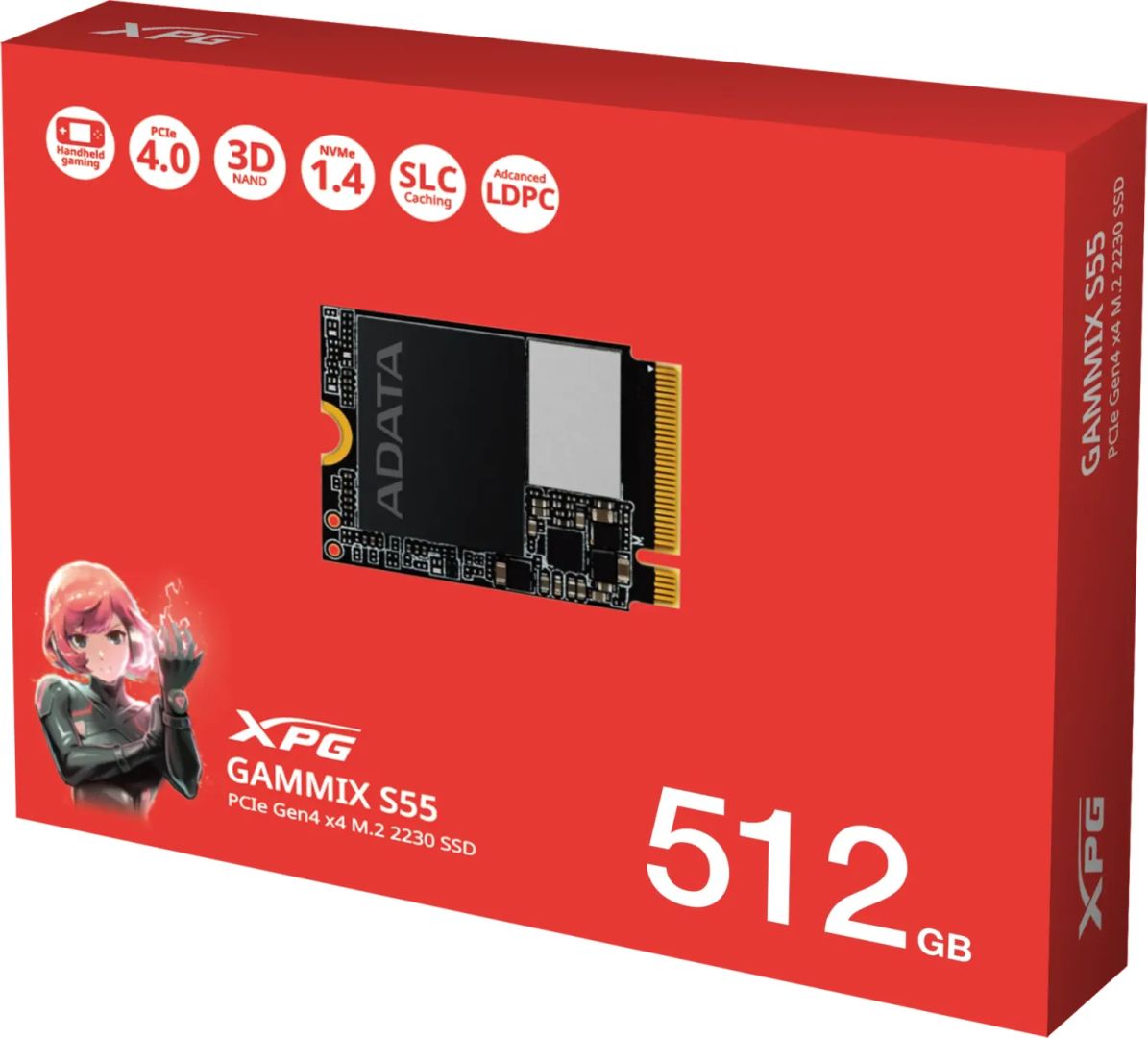 A-Data 512GB M.2 2230 Gammix S55