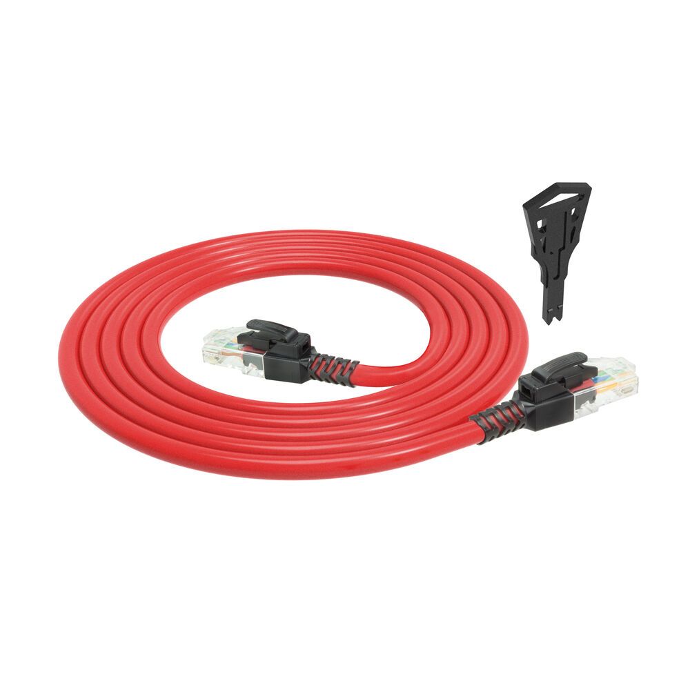 ACT CAT6A U-UTP Patch Cable 2m Red