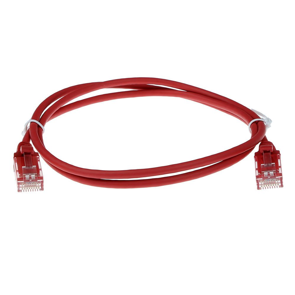 ACT CAT6 U-UTP Patch Cable 7m Red