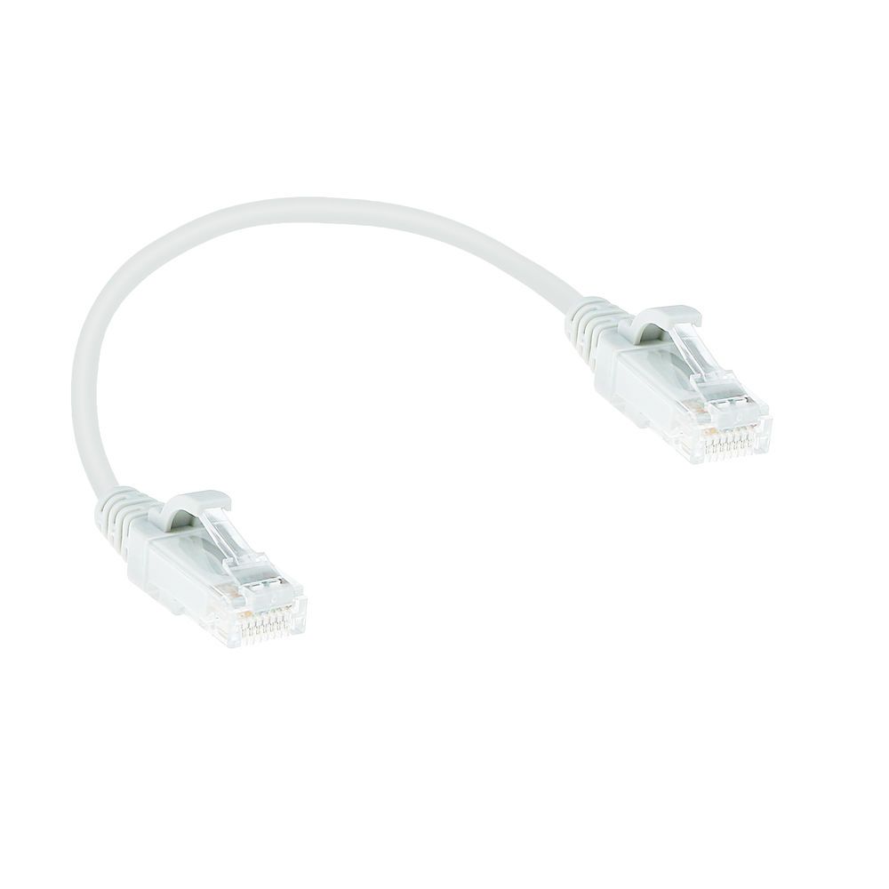 ACT CAT6 U-UTP Patch Cable 0,25m White