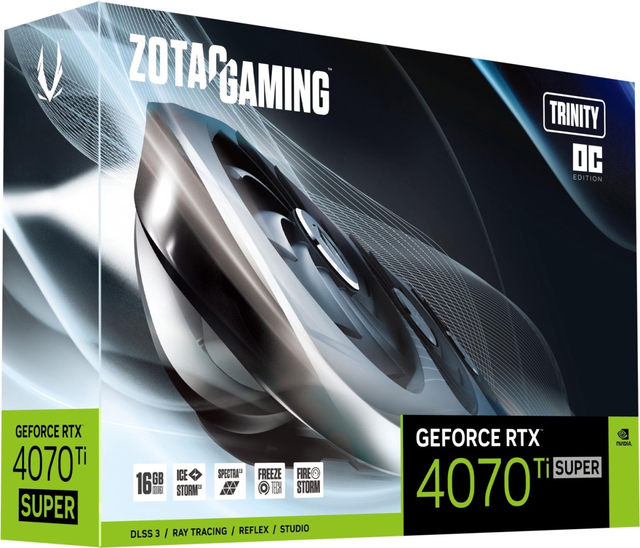 Zotac RTX4070 Ti Super 16GB DDR6X Trinity OC