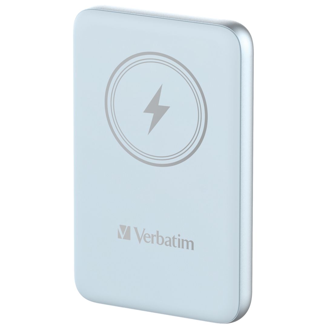 Verbatim Charge ''n'' Go Magnetic Wireless 10000mAh PowerBank Blue