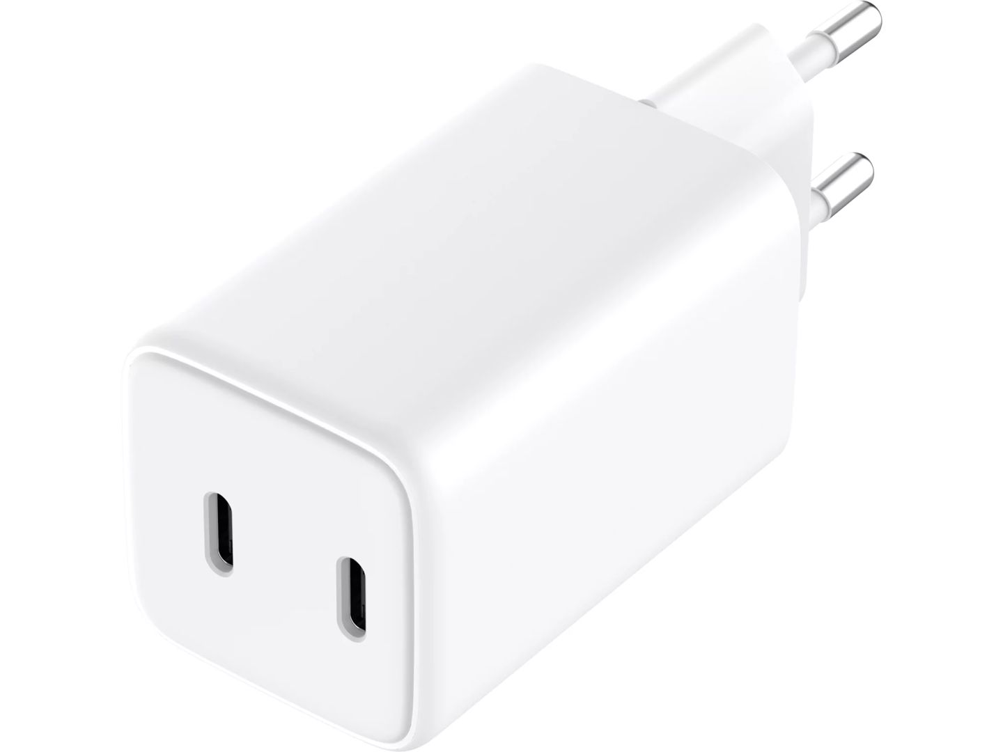 Sandberg AC Charger Dual USB-C PD65W EU White