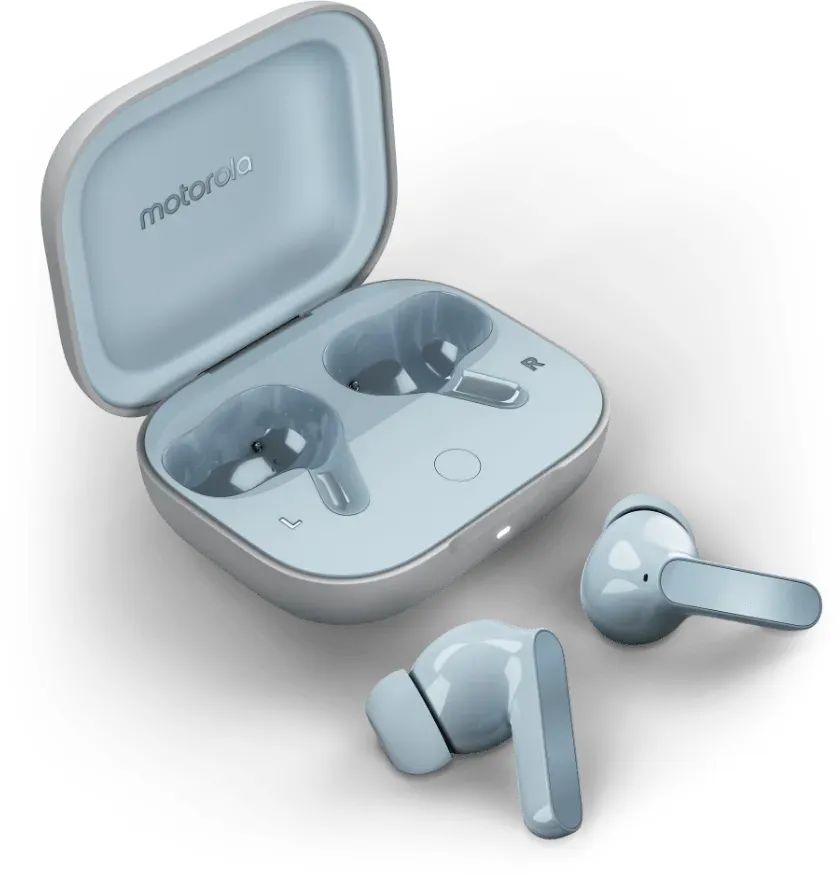 Motorola Moto Buds Bluetooth Headset Glacier Blue