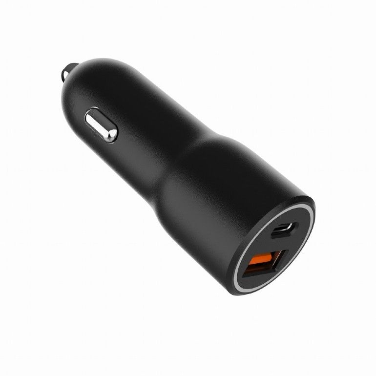 Gembird 2-Port USB Car Fast Charger Black