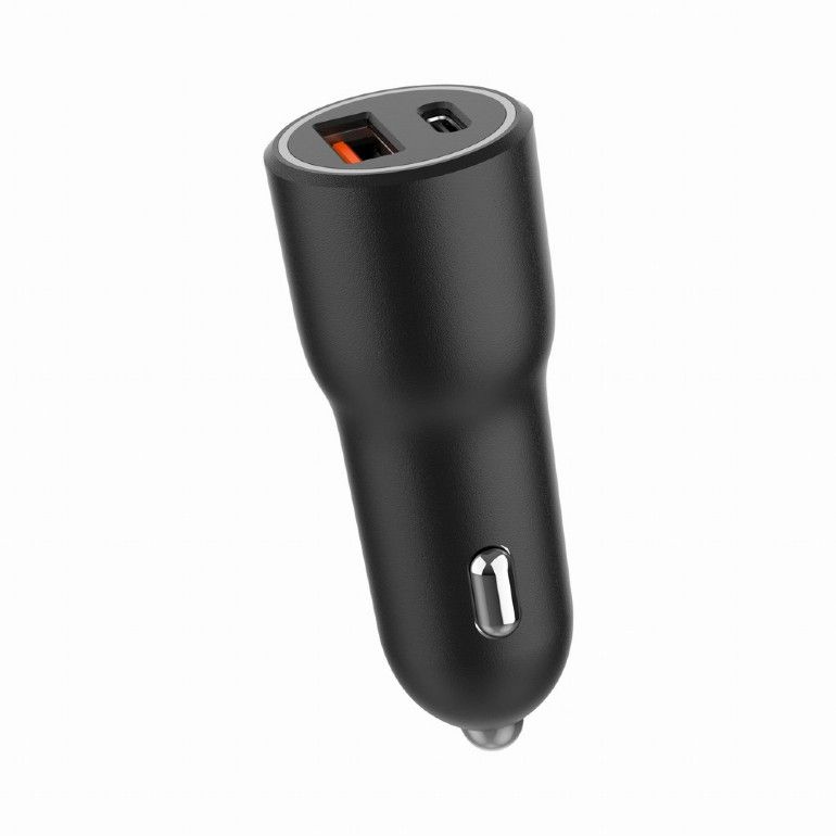 Gembird 2-Port USB Car Fast Charger Black