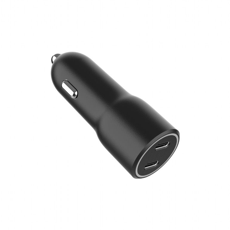 Gembird 2-Port USB Car Charger Black