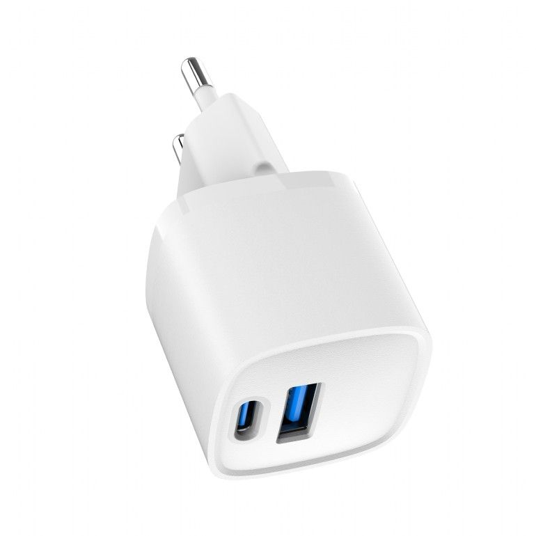 Gembird 2-Port 20W USB Fast Charger White