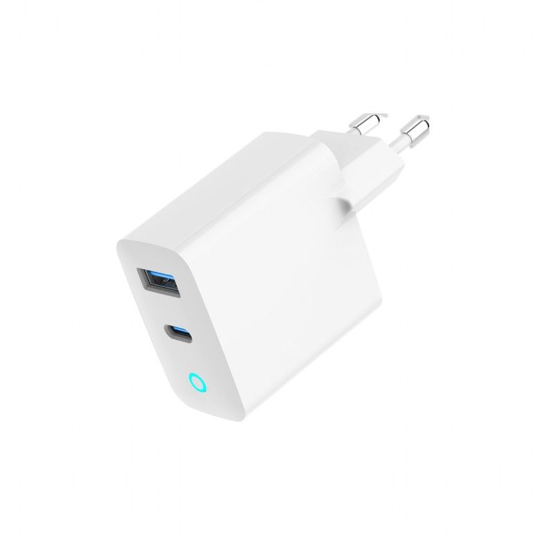 Gembird 2-Port 30W USB Fast Charger White