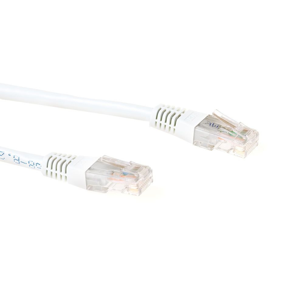 ACT CAT6 U-UTP Patch Cable 1m White