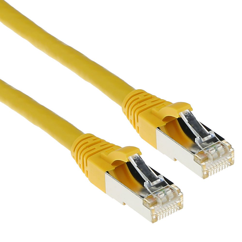 ACT CAT6A S-FTP Patch Cable 3m Yellow