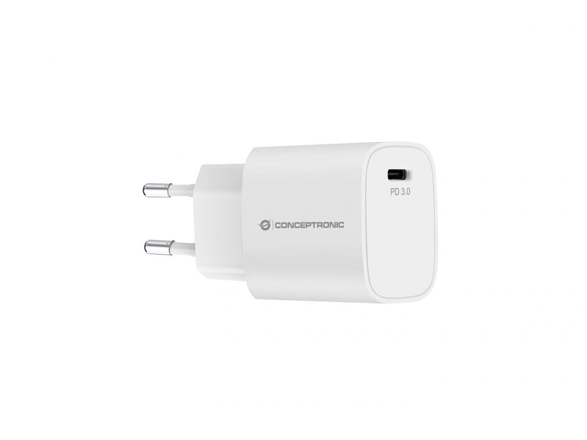 Conceptronic  ALTHEA14W 1-Port 20W USB-C Charger White