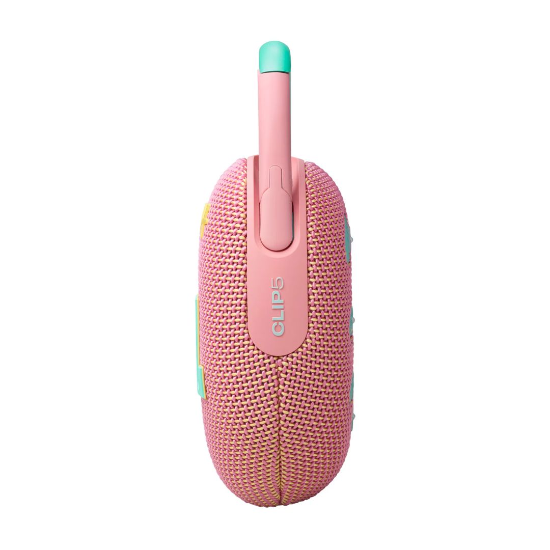 JBL Clip5 Bluetooth Ultra-portable Waterproof Speaker Pink