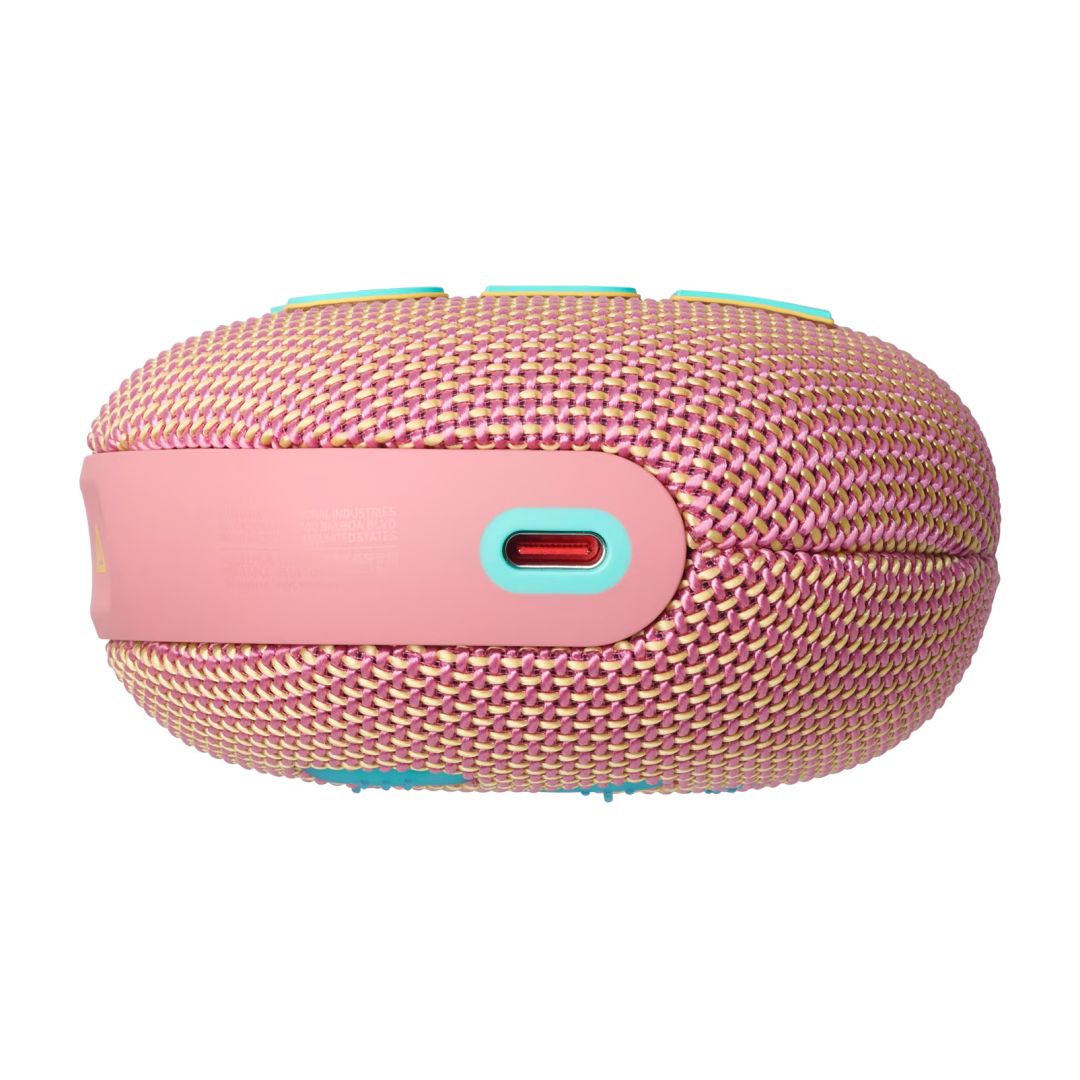 JBL Clip5 Bluetooth Ultra-portable Waterproof Speaker Pink