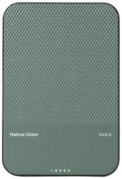 Native Union (Re)Classic Magnetic 5000mAh Power Bank Slate Green