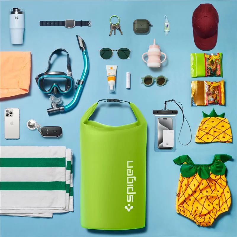 Spigen Aqua Shield WaterProof Bag A631 (30L) Cactus Green