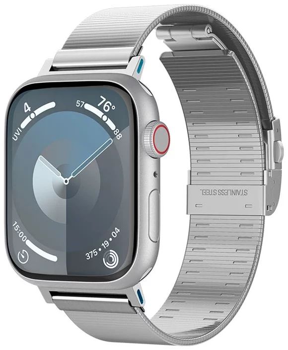 Spigen Sleek Link for Apple Watch 49mm/45mm/44mm/42mm Silver