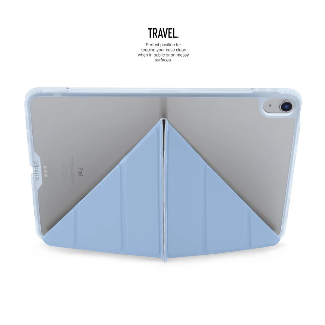 Pipetto Origami No1 Original Case iPad Air 11 (2024) / iPad Air 10.9 (2022/2020) Light Blue