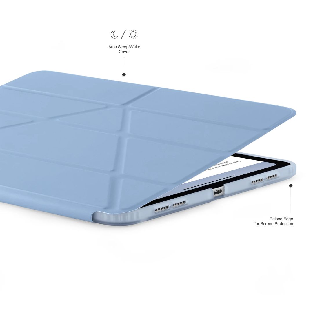 Pipetto Origami No1 Original Case iPad Air 11 (2024) / iPad Air 10.9 (2022/2020) Light Blue