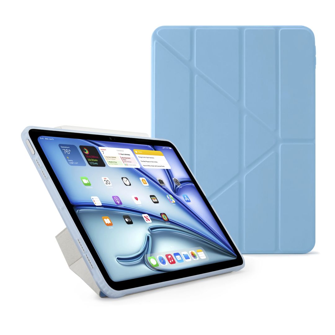 Pipetto Origami No1 Original Case iPad Air 13 (2024) Light Blue