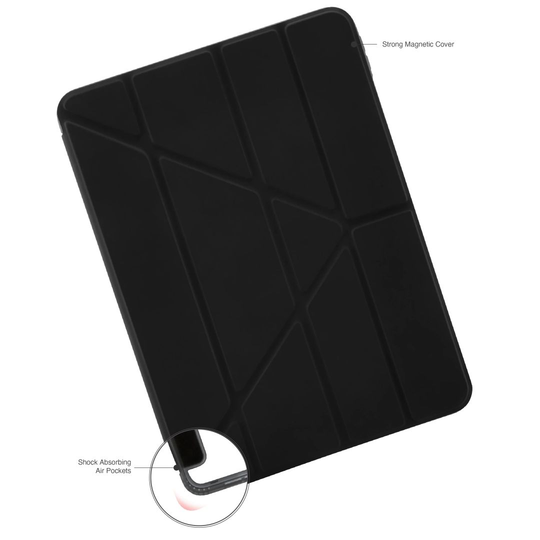 Pipetto Origami No3 Pencil Case iPad Air 11 (2024) / iPad Air 10.9 (2022/2020) Black