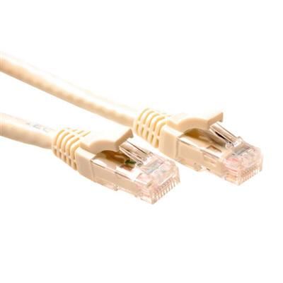 ACT CAT5E U-UTP Patch Cable 1m Ivory