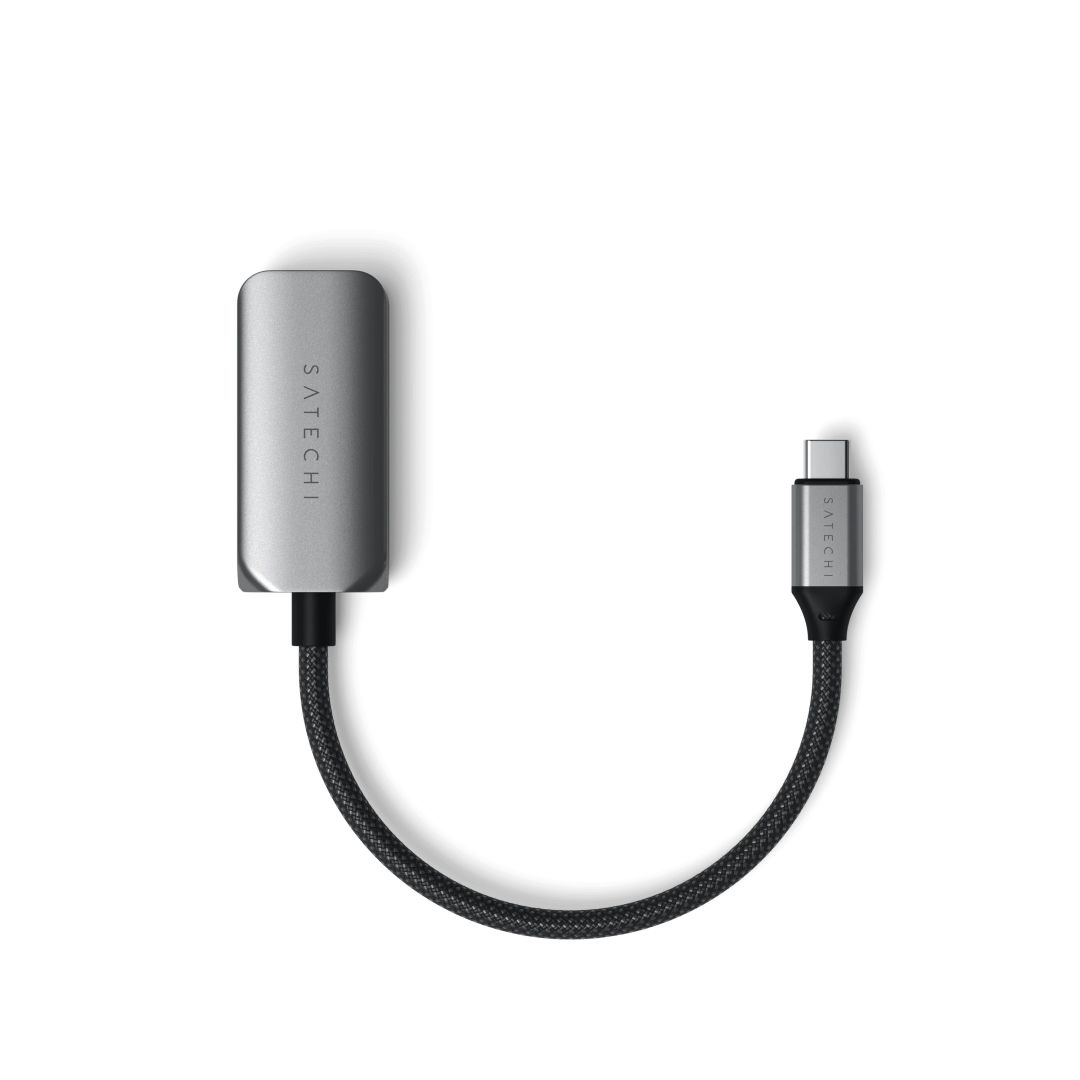 Satechi  USB-C 2,5 Gigabit Ethernet Adapter Space Grey