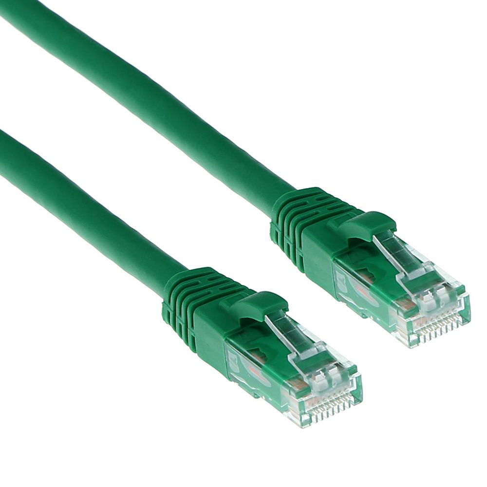 ACT CAT6A U-UTP Patch Cable 1,5m Green