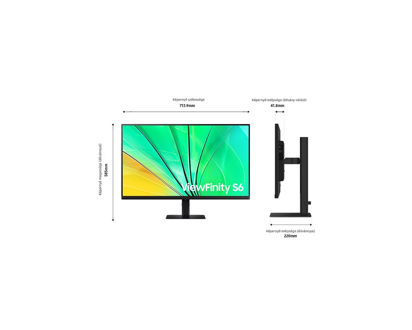 Samsung 32" LS32D600UAUXEN IPS LED