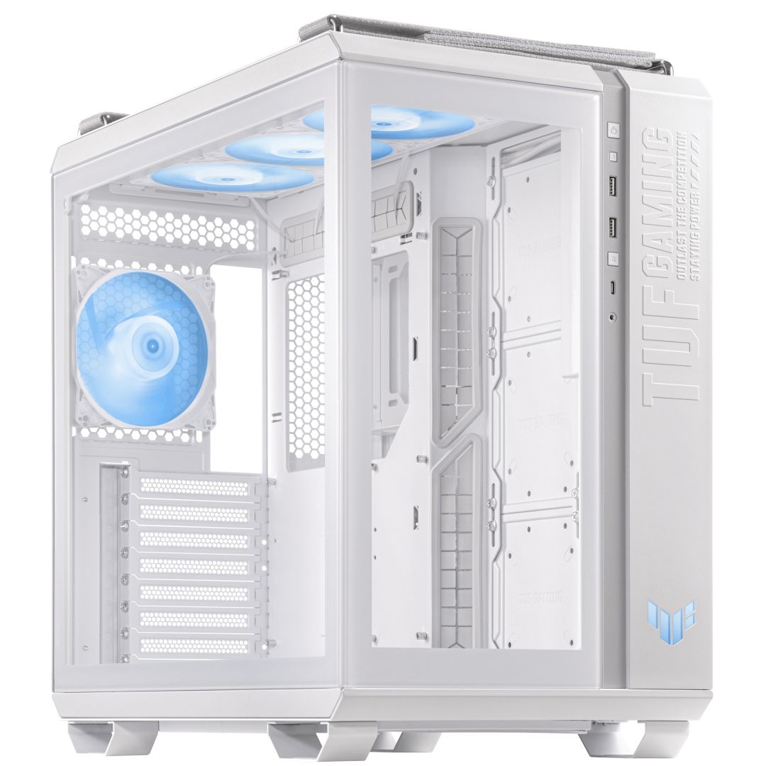 Asus TUF Gaming GT502 Plus ARGB Tempered Glass White