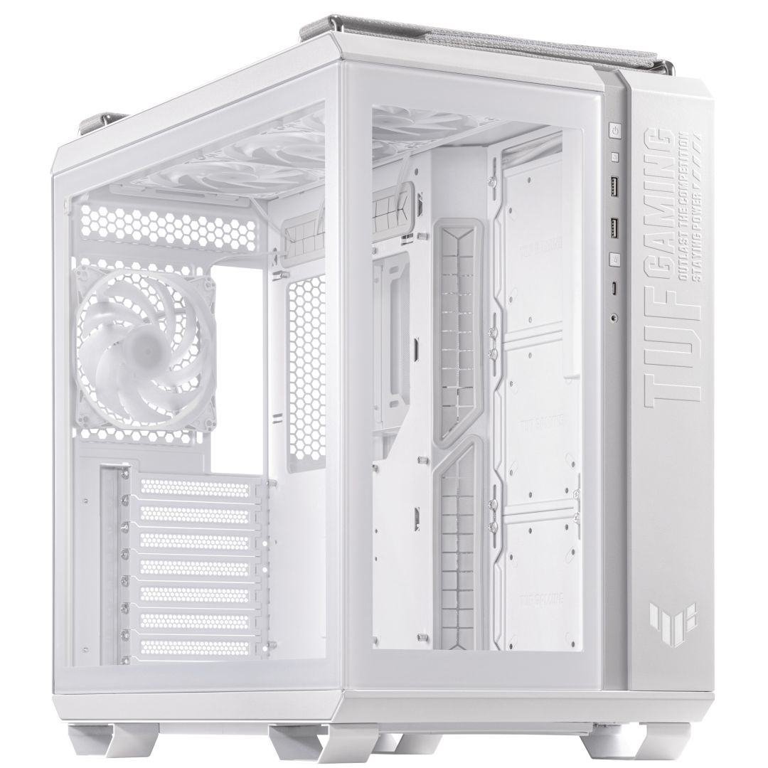 Asus TUF Gaming GT502 Plus ARGB Tempered Glass White