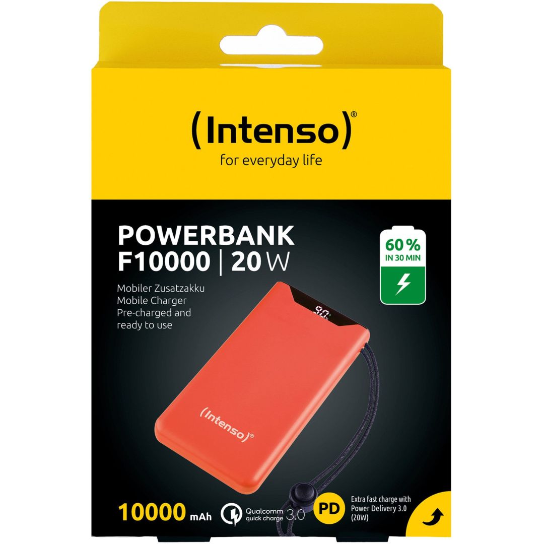 Intenso F10000 10000mAh Powerbank Orange