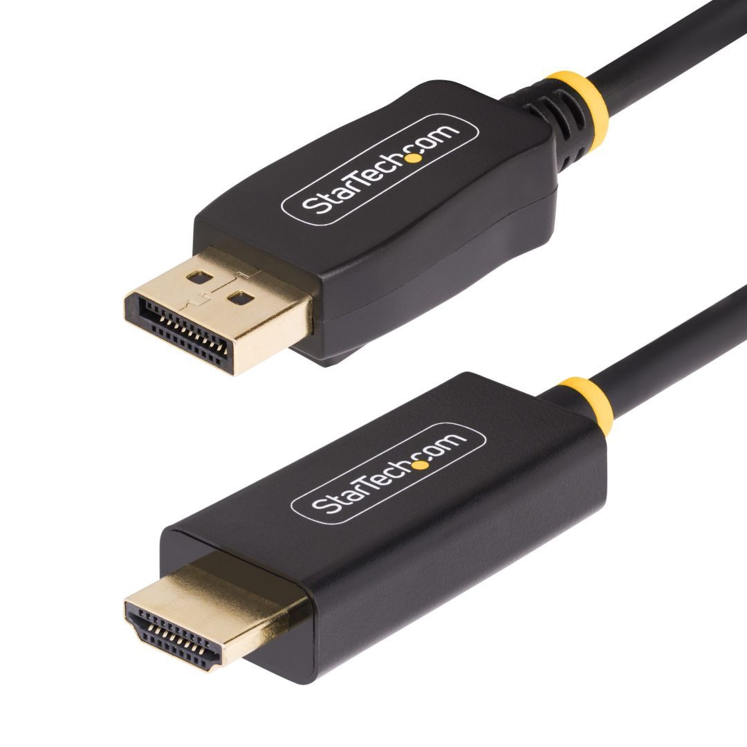 Startech DisplayPort to HDMI 4K 60Hz Adapter Cable 1m Black