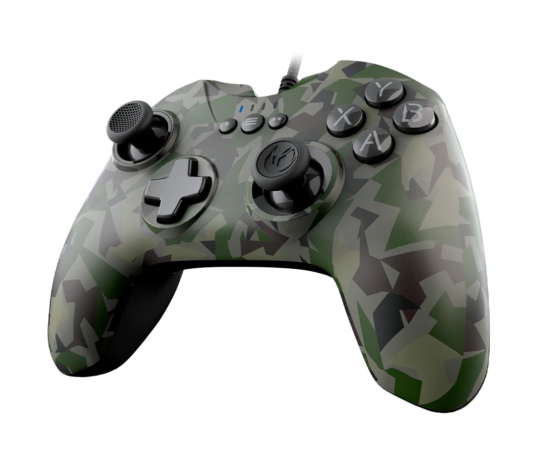 Nacon GC-100XF USB Wired Controller Gamepad Forest Camo