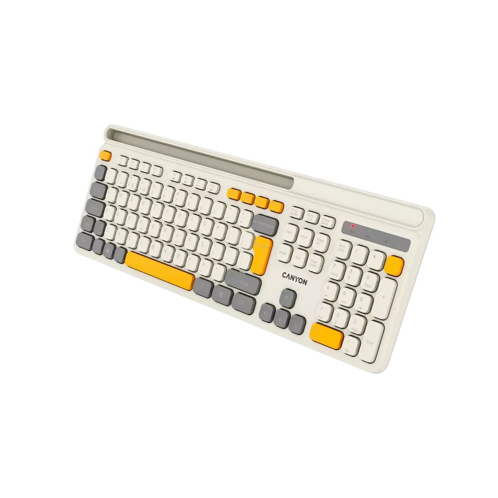 Canyon CNS-HKBW03BG-HU Wireless Keyboard Beige HU