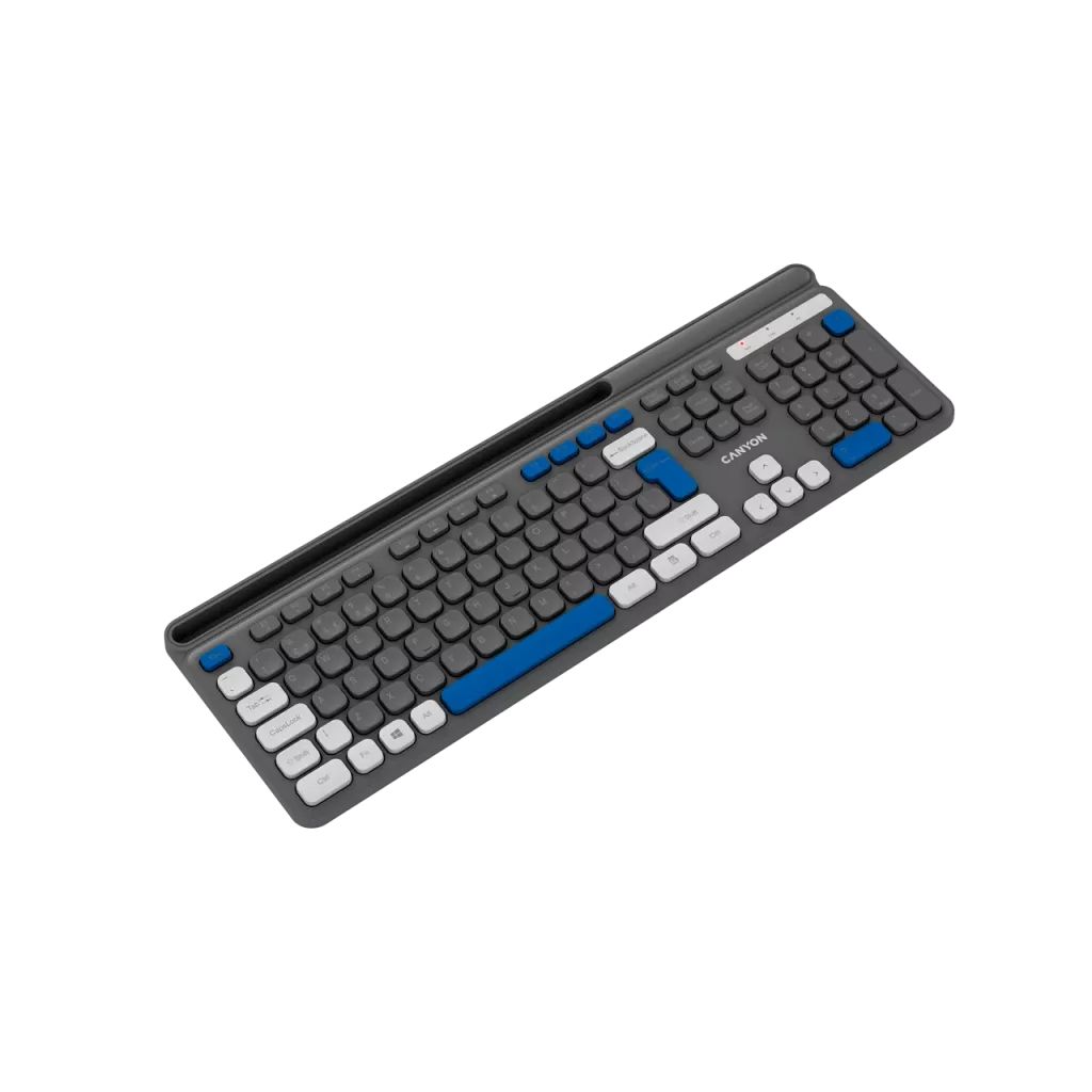 Canyon CNS-HKBW03BG-HU Wireless Keyboard Grey HU