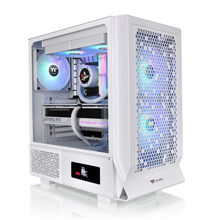 Thermaltake Ceres 330 ARGB Tempered Glass Snow White